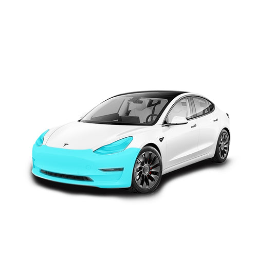 Tesla Model 3 Front Bumper PPF Kit