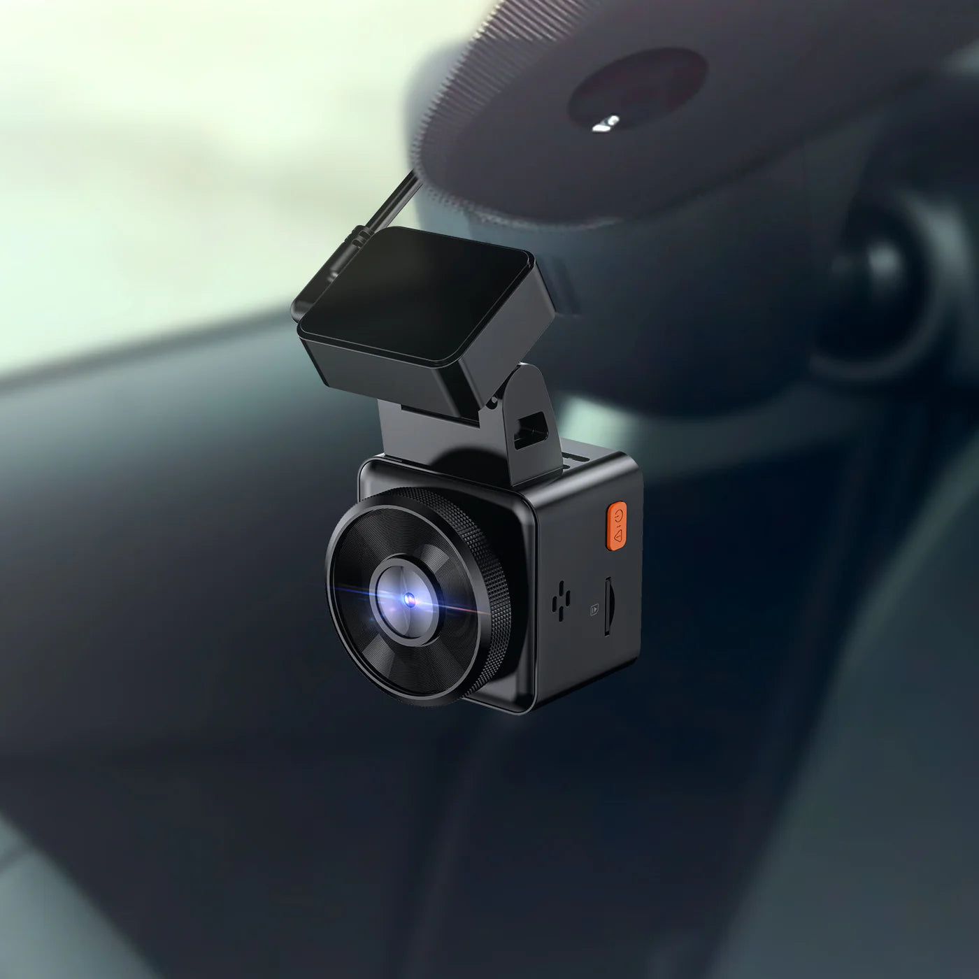 4K Front Dash Cam Kit - Vantrue Element 1 Pro (E1 Pro) Tiny 4K Dash Cam w/ Wi-FI & PlatePix